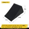 ROBLOCK Tire Stoppers Solid Rubber Wheel Chocks Heavy Duty with Long Ropes Perfect for