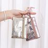 Luxury Shiny Makeup Bag Waterproof Glitter Lipstick Pouch Square Travel Cosmetic Organizer Women