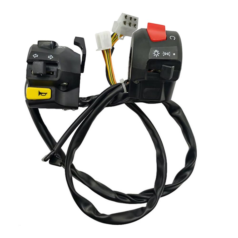 Motorcycle Switches Motorbike Horn Button Turn S ignal Light Start Handlebar Controller S witch For Scooter BZKG-AX-4/GD110