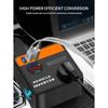 Universal 12V 24V To 110V 220V Electricity Vehicle Power Inverter With LCD Display And Two USB Charging Ports