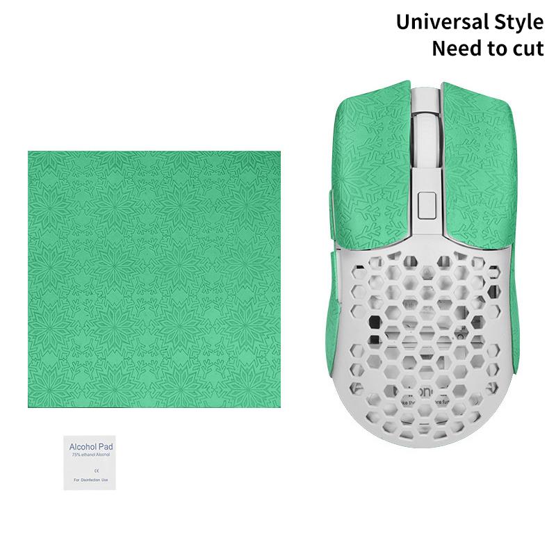 12*11cm DIY Anti-Rutsch Universal Stil Maus Aufkleber Kabellos Gaming Schweißresistent Maus Griffband Abriebfest PC Desktop Laptop