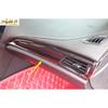Carbon Fiber Central Console Dashboard Strip Trim Fit For Cadillac ATS 2013-