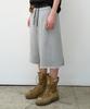 THEVINYLHOUSE Cut-Off Damage Shorts Gray