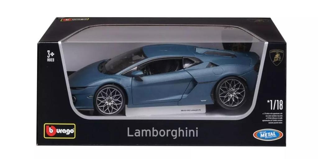 Kyosho Bburago Lamborghini Temerario Blue BUR11052BL 1/18 (Finished Model)