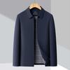 Men's High-End Business Casual Lapel Jacket - Spring/Autumn Lightweight Versatile Coat