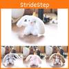 Rabbit Plush Cute Toy Keychain Pp Cotton Stuffed Bag Decor Gift For Girls Kids