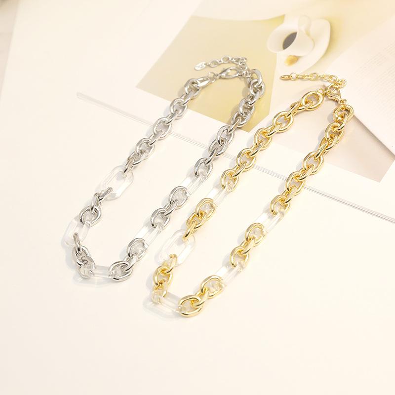 Y2k Necklace - Vintage Exaggerated Hip-hop Style - Colorfast Resin Necklace