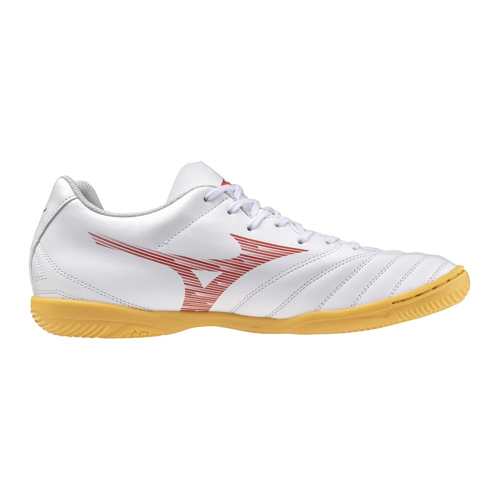 Futsal Shoes Monarcida NEO 3 SELECT IN Club Activities Football Soccer Wide Light Indoor White x Red cm 3E [Mizuno] 25.0