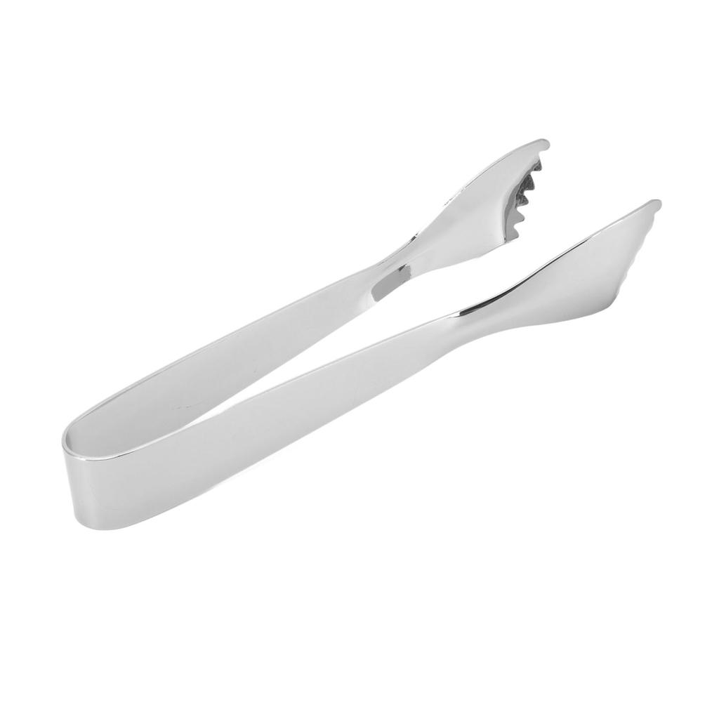 Ice Tongs Food Grade Thicken Stainless Steel Prevents Slipping Sugar Food Tweezers for Home Kitchen Bar