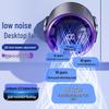 USB Rechargeable Quiet Wall-Mounted Fan with Timer - Small, 100-Speed for Desktop, Office, or Students
