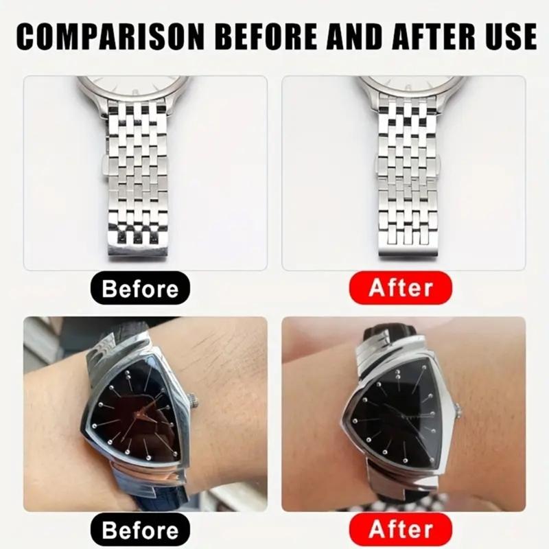 Quick Restorers Polish Paste Repair Solution for Efficient Scratch Removal On Watches Crystal Metal and Glass Surfaces