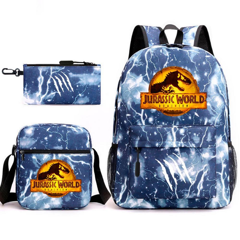 ONE PIECE heat transfer schoolbag primary school student printed backpack large capacity backpack backpack pencil case