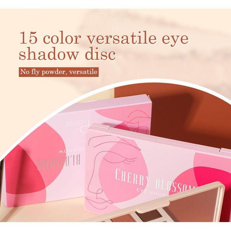 Pudaier - Fifteen Color Versatile Eyeshadow Palette - 3 Types