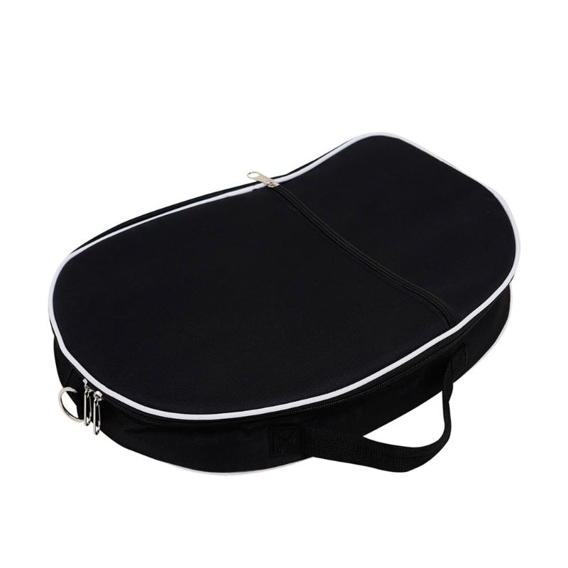 Bolsa Estojo Impermeável Acolchoada para Lira com Bolsos para Transporte de Instrumento Musical para Lira Harpa de 7/10/16 Cordas