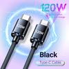 111W Cable Super Fast Charging Cable TypeC-C Cord Quick Charge Phone Data Cord USB A To Type C Cables For Xiaomi iPhone Samsung