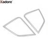 Front Fog Light Lamp Cover Trim For Mitsubishi Eclipse Cross 2017 2018   Chrome Car Accessories Head Foglight Bezel Trim