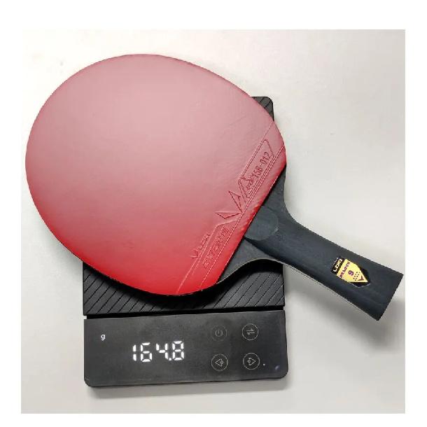 LOKI 9-Sterne Tischtennis Schläger Marke Neu Professionelles Ping Pong Schläger Schläger, RXTON 7 Klebriges Gummi, 5 Holz 2 Carbon Holz