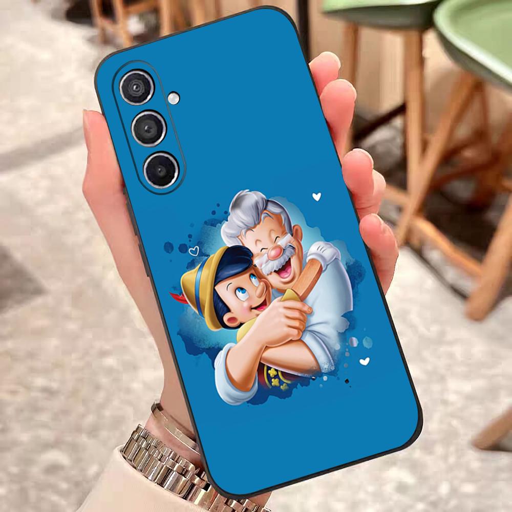 

Cartoon Pinocchio Adventures Phone Case For Samsung S25 Edge 24 23 22 21 20 Ultra Plus Fe Galaxy A54 53 34 25 16 Silicon Cover Samsung S25 Plus