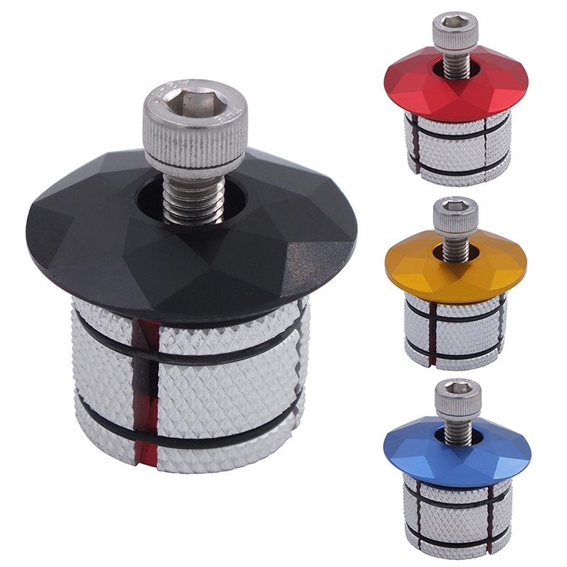 50/100 Stück gemischtfarbige Aluminium-Fahrradkabel-Endkappen für Bremse & Schaltung - 5 Farben