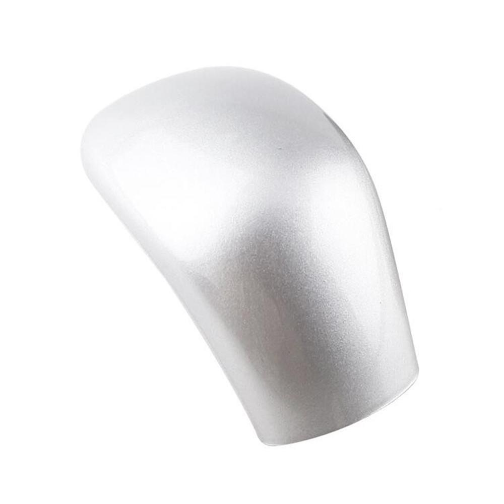 Car Gear Shift Knob Cover Trim for Nissan Sentra Bluebird Sylphy 2020 2026 2026 Auto Decorative Interior Accessories серебряный