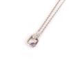 Altesse [L0168] - Purple 'Scarlett' Silver Necklace