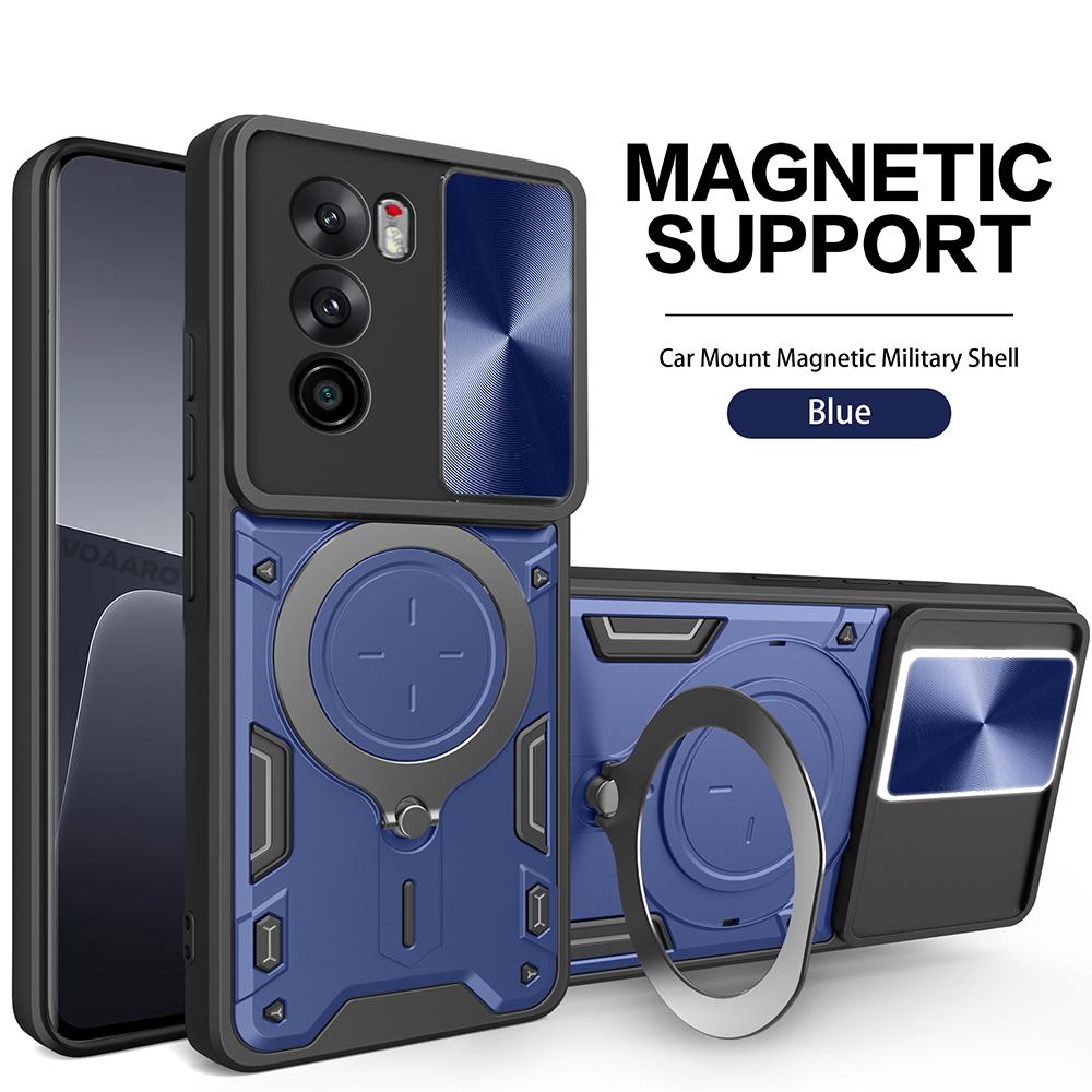 Rotate Camera Lens Armor Funda for Tecno Camon 40 4G Global Case for Tecno Camon 40 Pro 5G Case Magnetic Ring Stand Holder Cover