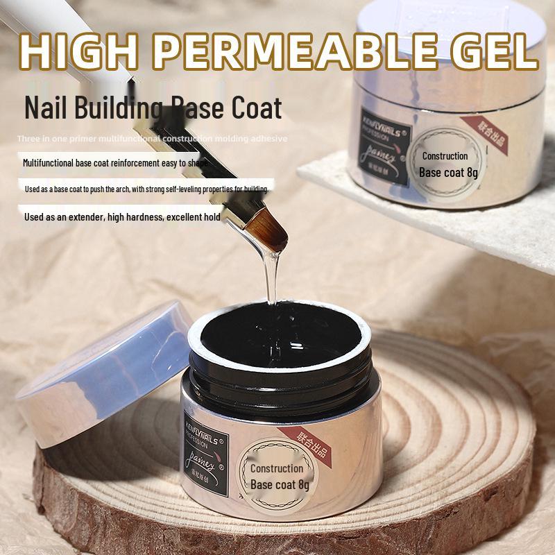 

Japanese Long-Lasting No-Wipe Nail Gel for Strengthening & Shaping