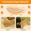 Fodera di Carta Usa e Getta Rettangolare per Friggitrice ad Aria 31 cm Antiaderente Carta Forno Speciale per Cestello di Cottura 2-10 QT