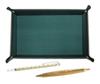 Made In Japan Moss Green Cowhide Leather Pen Tray Slide Measuring Stick and Maple Wood Retro Ballpoint Pen Set TRAMG-708W-HS47S