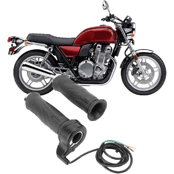Acouto Electric Throttle, Throttle Handle Grips E-Bike Throttle Handle Accelerator Grips and Grip Cable for Electric Bike Scooter ATV Dirt Bike