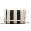 Woven straw bag summer bag women's new fashion wind chain portable shoulder bag