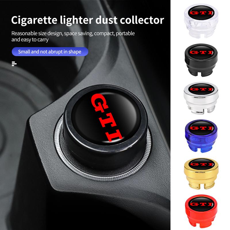 CUP1 Car Cigarette Lighter Dust Proof Protect Cover Lighter Button For Volkswagen VW GTI Tiguan Passat B5 B6 B7 CC Jetta MK5 MK6 Polo