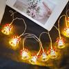 1.65M/10 Light Christmas Lights String 10 Christmas Patterns LED String Light  Car