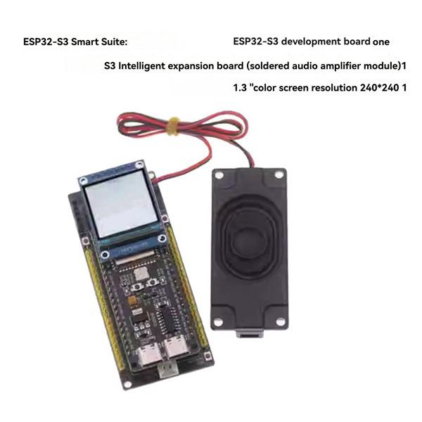 

Set of ESP32-S3 AI Xiaozhi Robots with 1.3 Color Screens, Random Colors, Plastic Material. Other Size