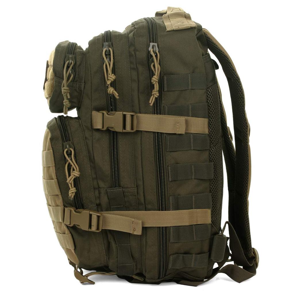 Backpack US Assault Pack MOLLE System Small 20L RANGER MIL-TEC - GREEN/COYOTE