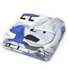 Cute Fan BFDI Animated Blankets  Wool Funny Warm Throw Blanket for Chair Covering Sofa Autumn/Winter