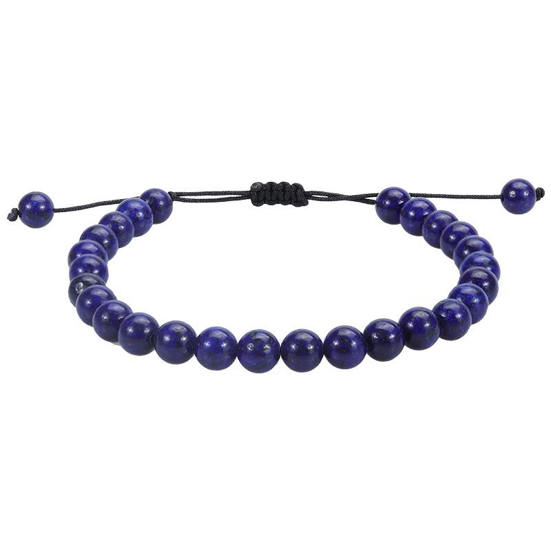 Fashion Natural Stone Tiger Eye Bracelet Lava Rock Bracelet Stress Relief Bracelets Unisex Jewelry Gifts