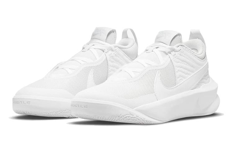 Nike Team Hustle D 10 Slip Resistant Cushioning Abrasion Resistant Slip Resistant Cushioning Abrasion Resistant Low Top CW6735-101