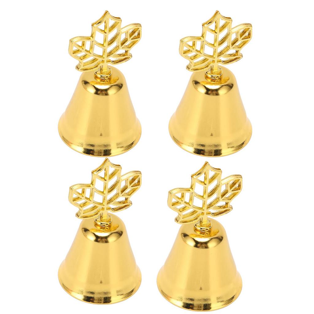 10pcs Table Number Holders European Style Innovative Bell Shaped Metal Place Card Holders for Event