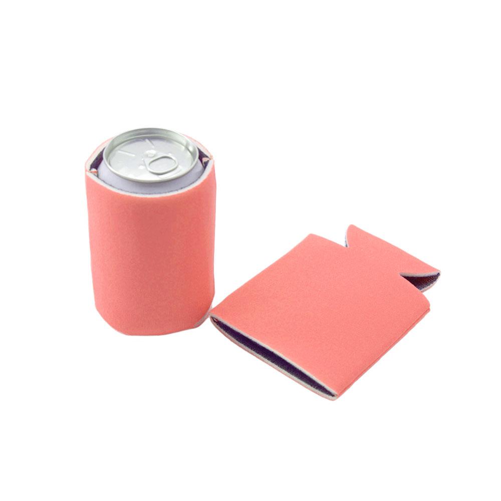1PC Solid Color Portable Cup Cover Beer Sleeves Camping Can Cup Soda Cover Foam Material Drink Cooler Bottle Outdoor Sleeve KTY