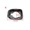 For Great Wall Haval Dargo 1th Generation Replace Door Wing Mirrors Holder Rearview Mirror Trim Ring Housing Frame