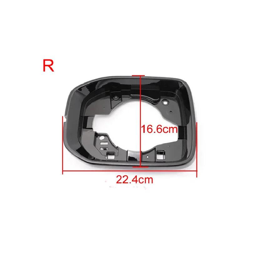 For Great Wall Haval Dargo 1th Generation Replace Door Wing Mirrors Holder Rearview Mirror Trim Ring Housing Frame