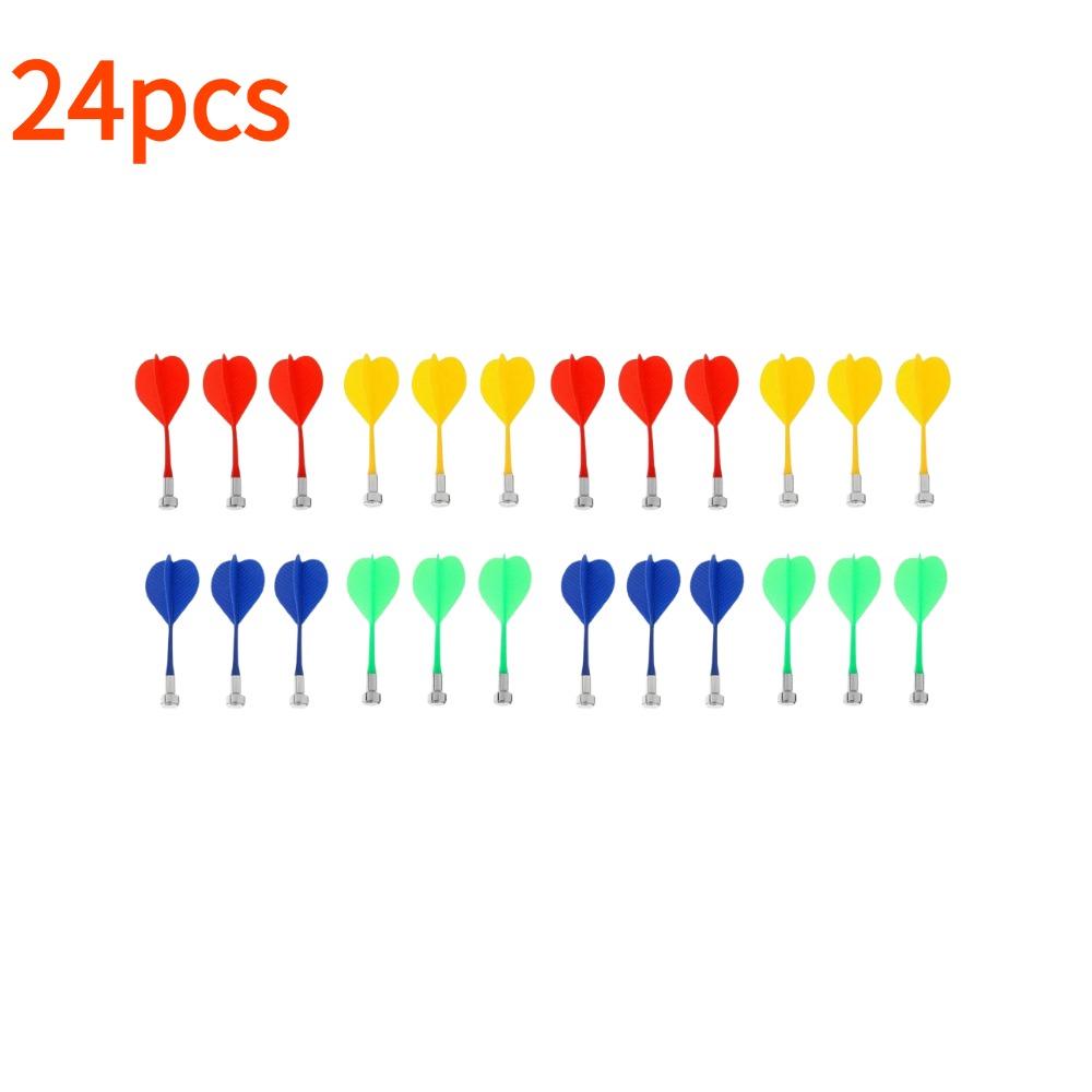 12Pcs Magnetic Darts Safety Replacement Durable Plastic Wing Magnetic Darts Bullseye Indoor Game Toys Accessories Adults Kids