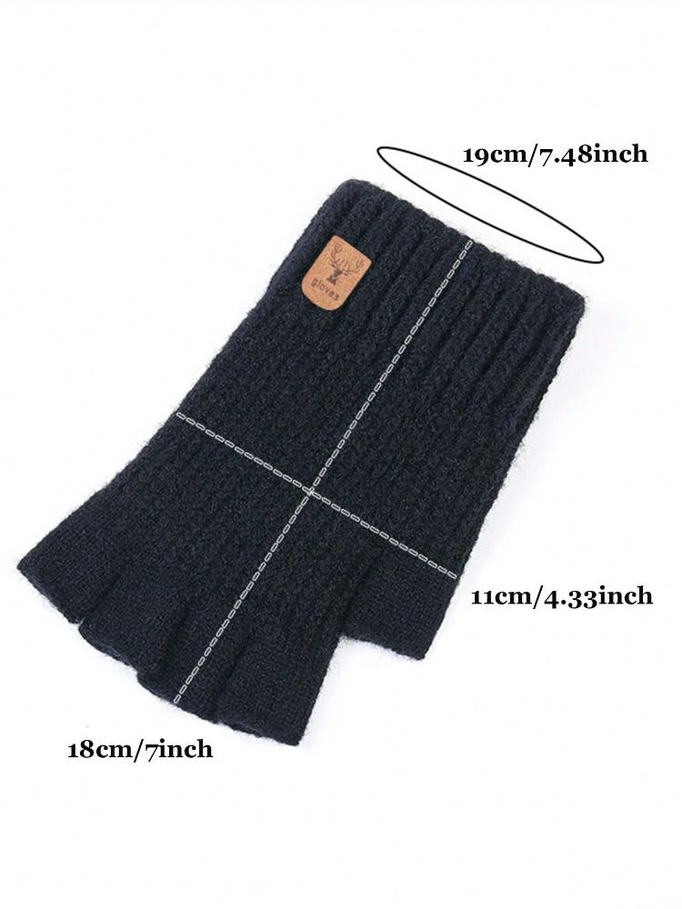 Winter Gloves for Men Women -Touch Screen Cold Weather Thermal Warm Knit Glove for Running Driving Hiking