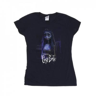 Corpse Bride Womens/Ladies Emily Poster Cotton T-Shirt
