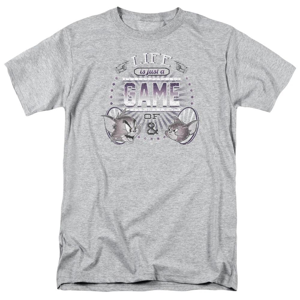 Tom And Jerry Life Is A Game T-Shirt - Regular or Tank - to 5X 3XL