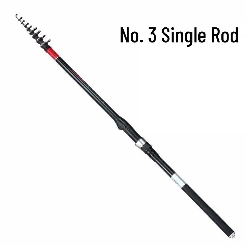 Super Value Carbon Fiber Fishing Rod: Ultra-Light, Ultra-Hard, Portable - Ideal for Rock and Sea Use, Available in 3 and 5 Specifications