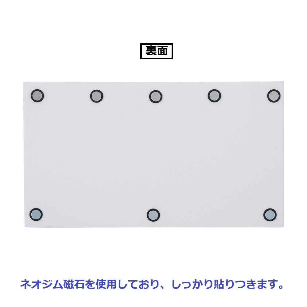 LIHIT LAB Magnetic Rack, Large, Horizontal, White, A7452-0
