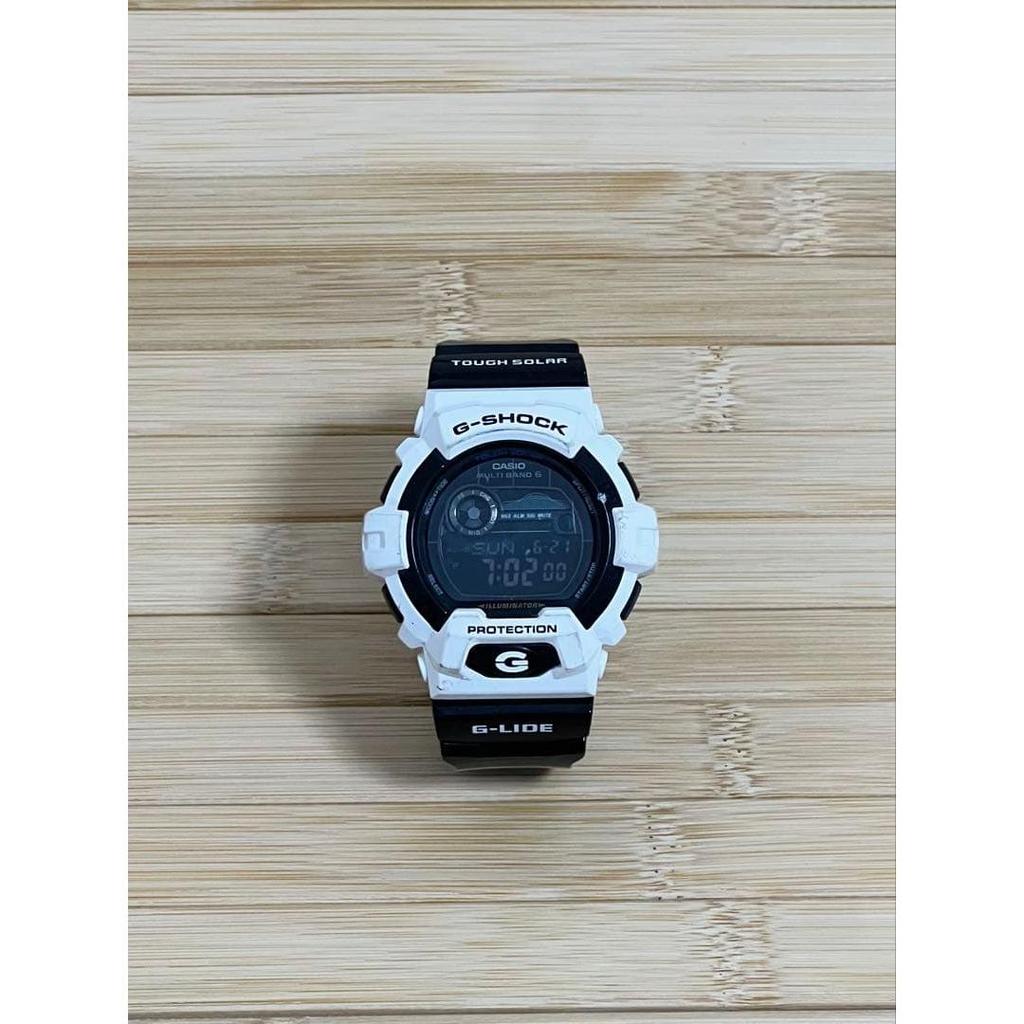 Used CASIO G-SHOCK GWX-8900B Tough Solar Radio Clock