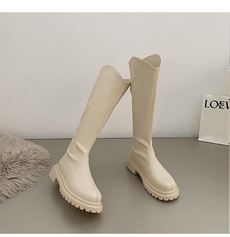 British Style But Knee Boots Women's 2025 Spring and Autumn New High-end Trendy Cool Knight Boots Ins Popular Boots